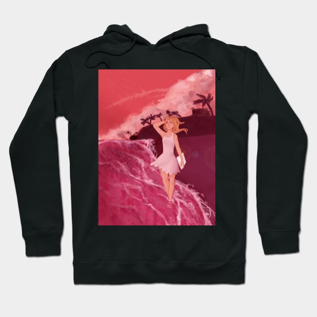 Let the tide rush over you Hoodie by Shinya